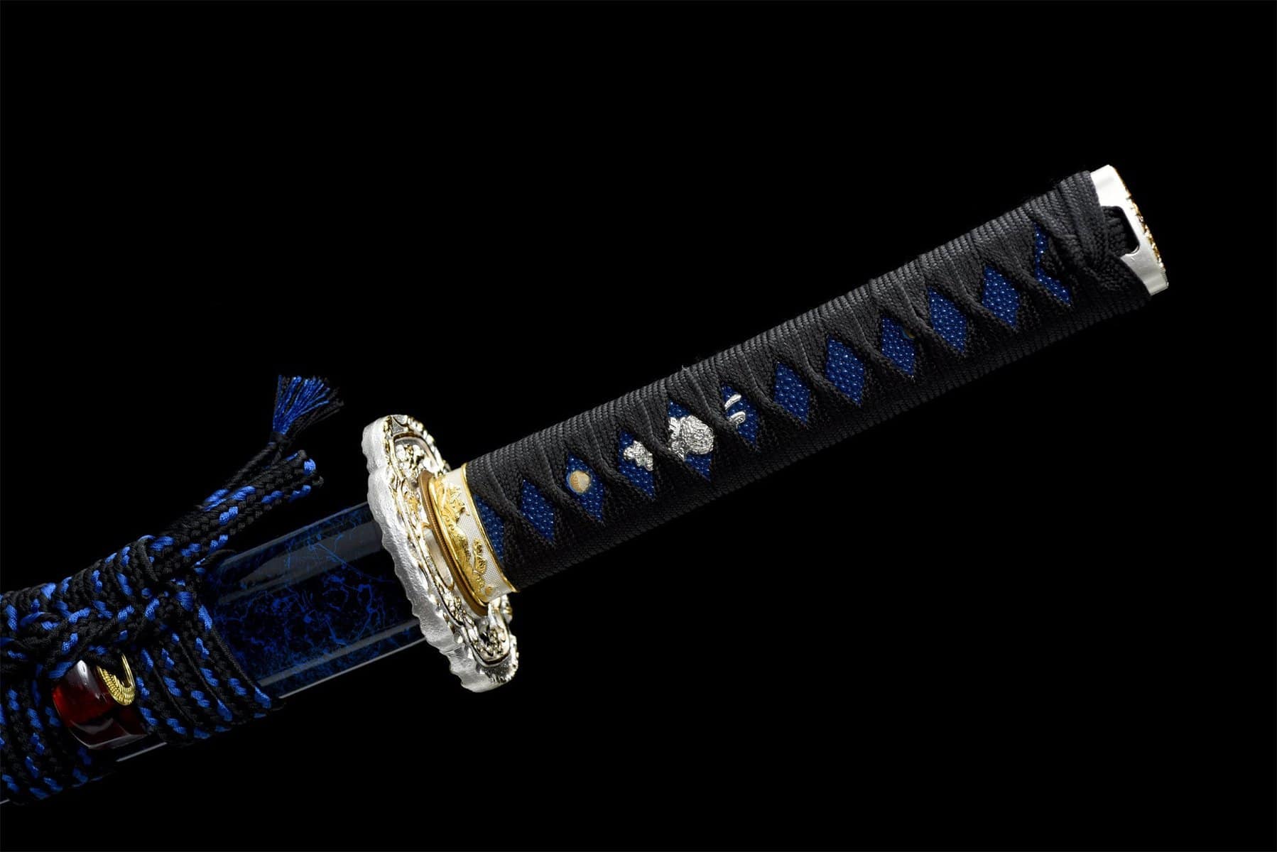 Blue Saya Wakizashi