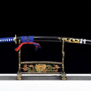 Blue Water Dragon Katana
