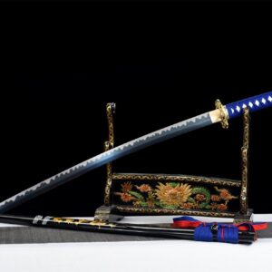 Blue Water Dragon Katana