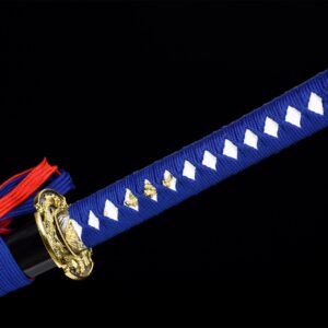 Blue Water Dragon Katana