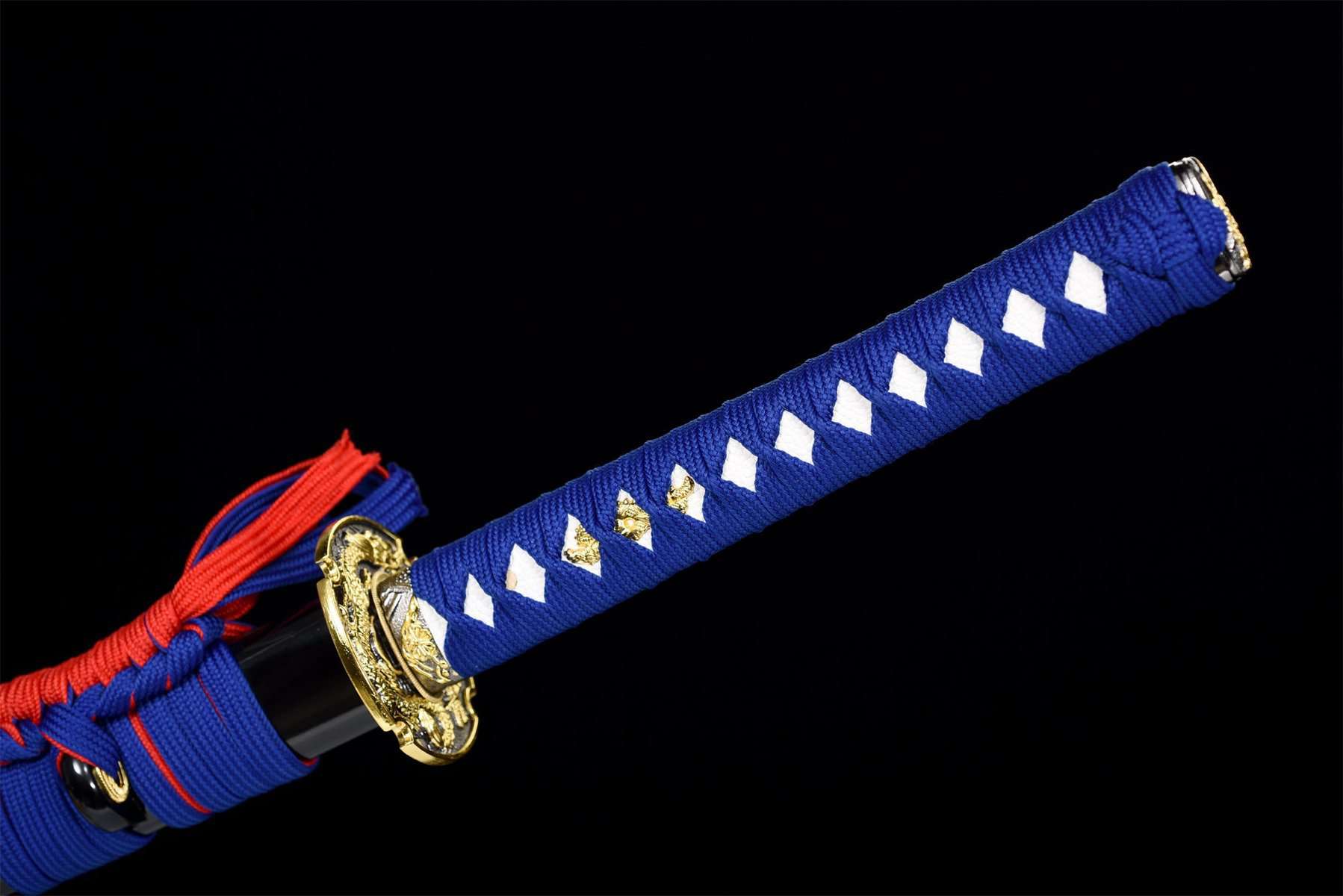 Blue Water Dragon Katana