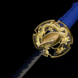 Blue Water Dragon Katana