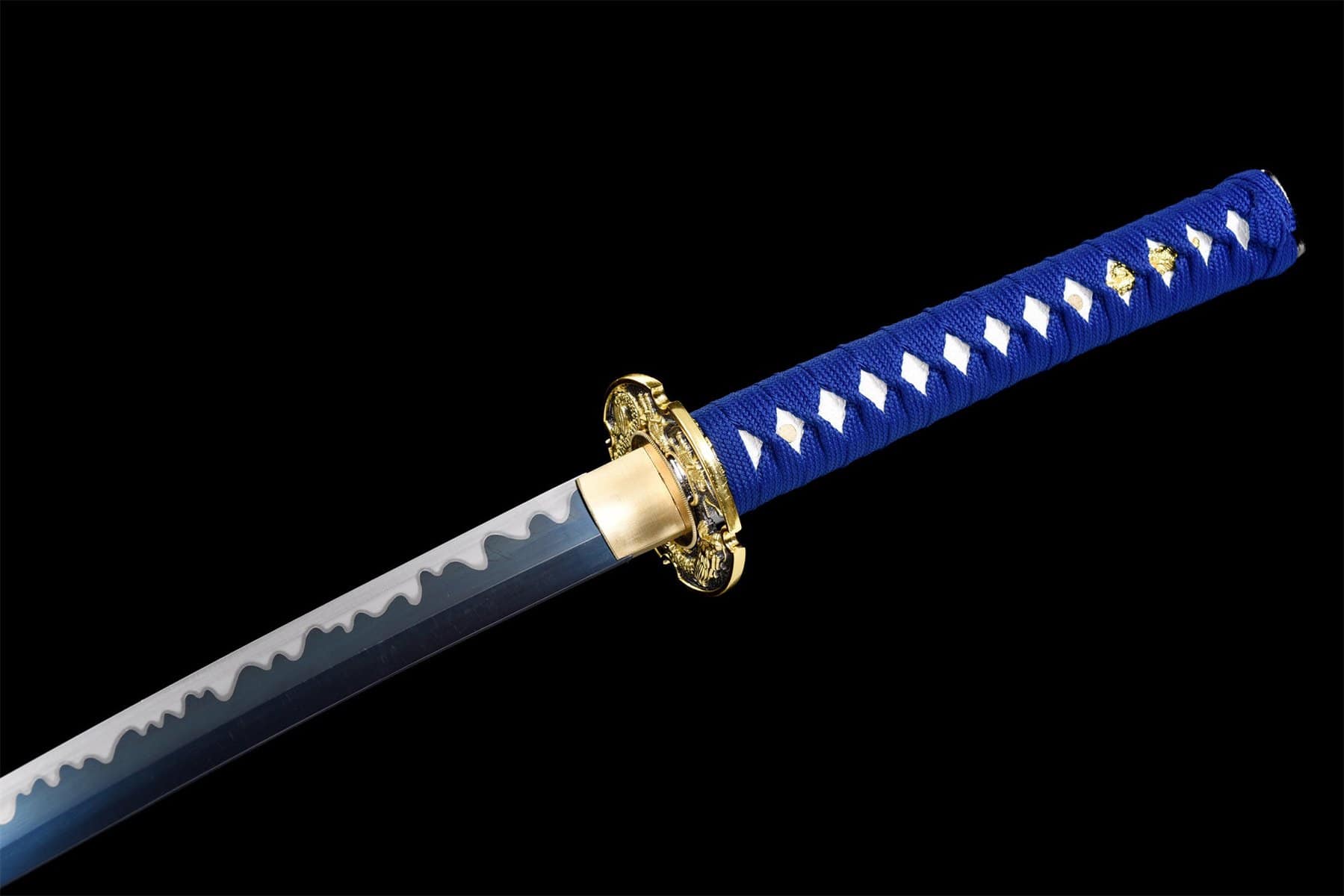 Blue Water Dragon Katana
