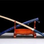Blue Wooden Katana