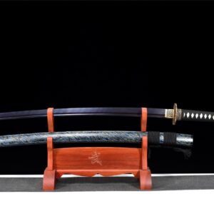Dark Blue Katana Sword