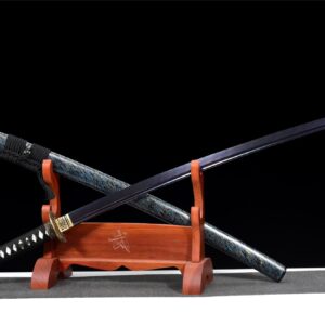Dark Blue Katana Sword