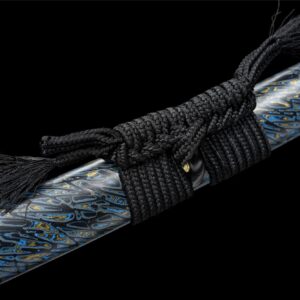Dark Blue Katana Sword