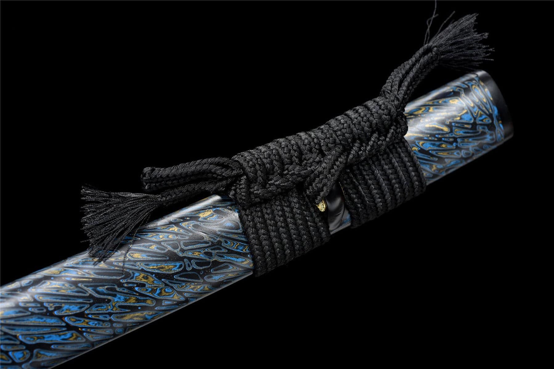 Dark Blue Katana Sword