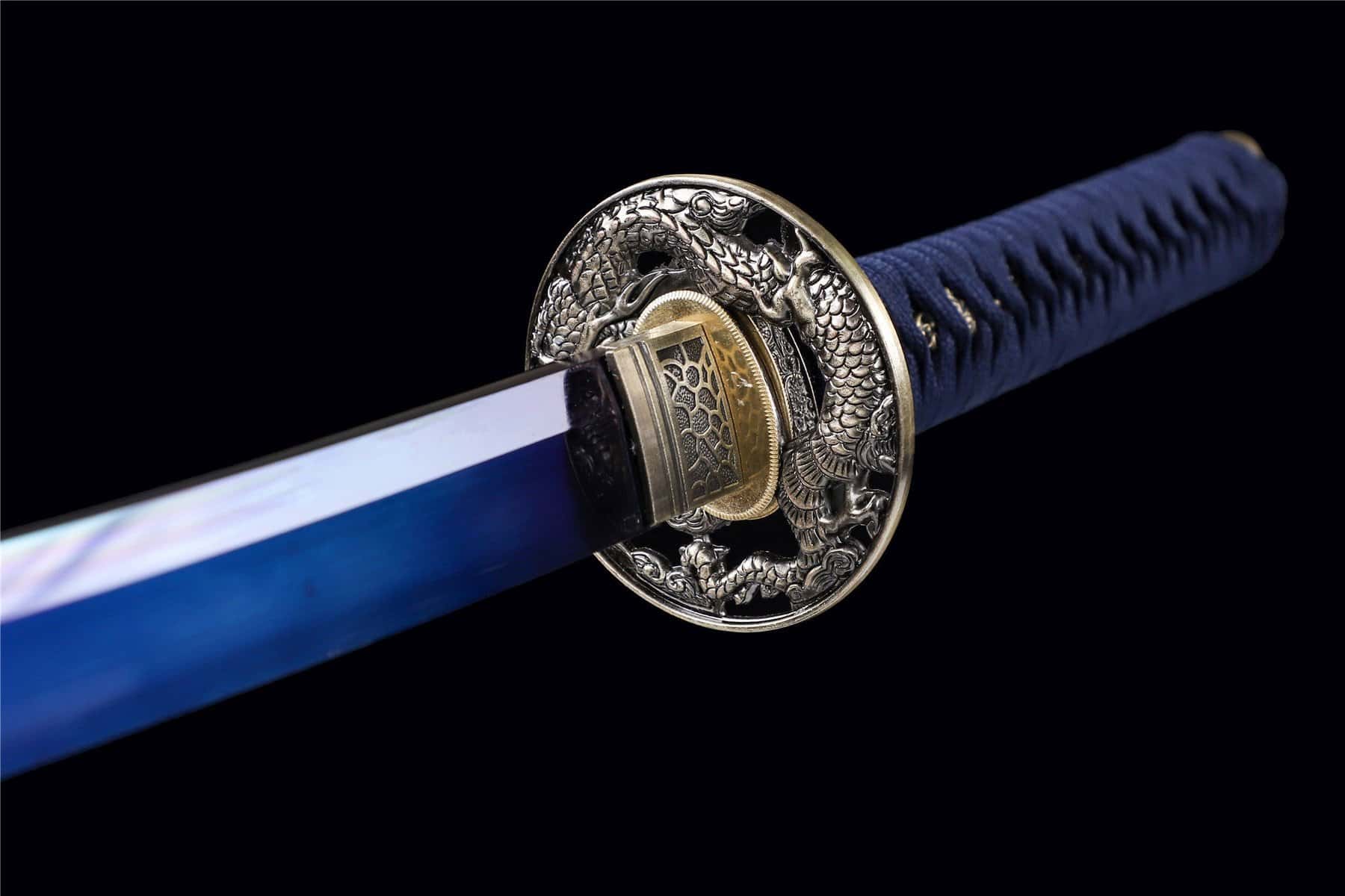 Blue Blade Katana Real