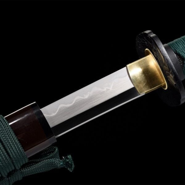 Brown And Green Real Katana