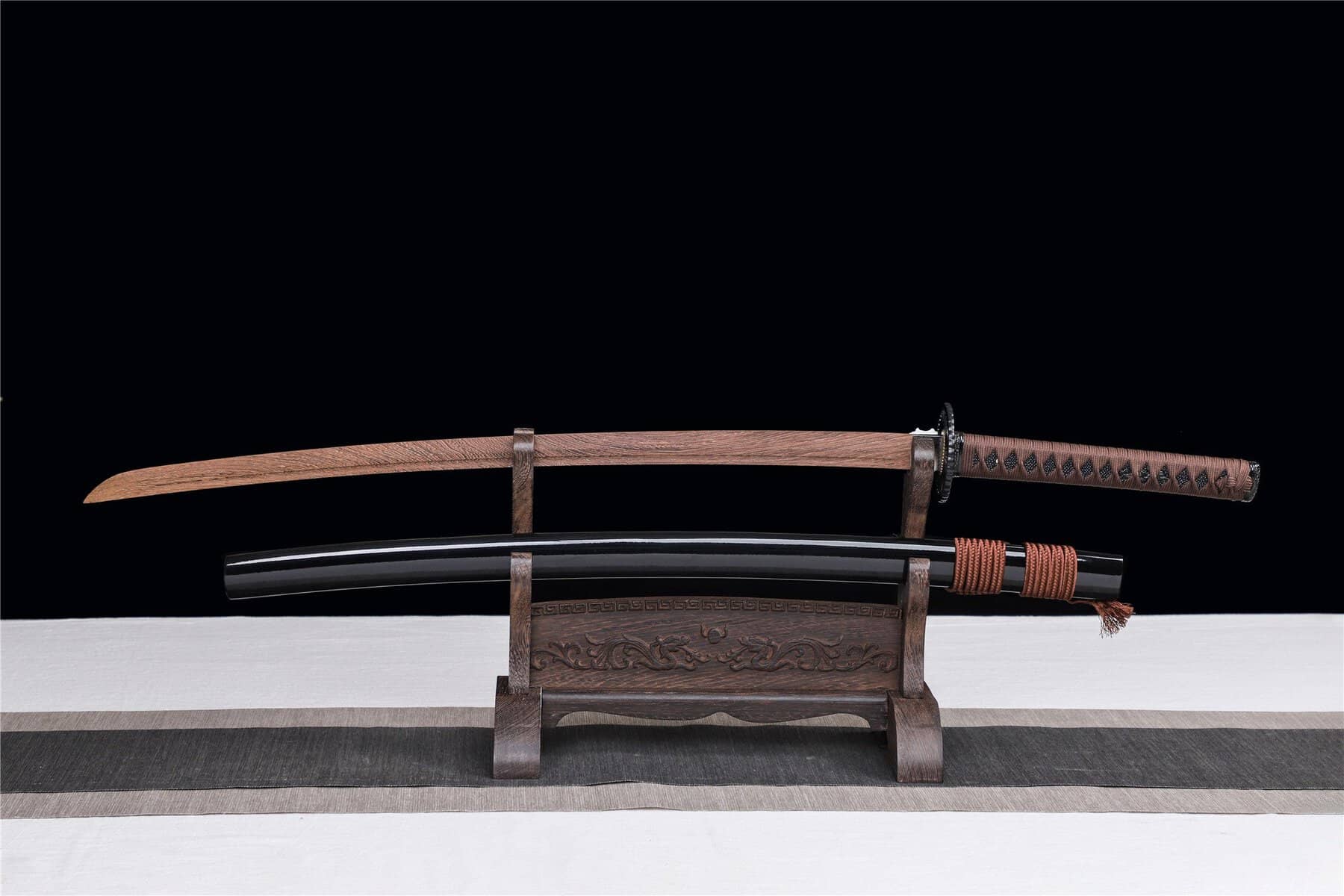 Black And Brown Japanese Bokken