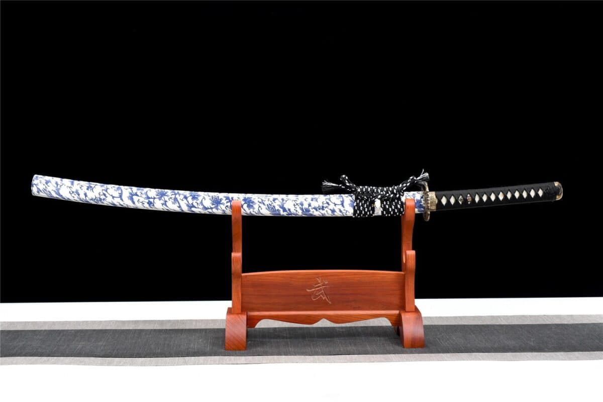 Cyan Flower Katana