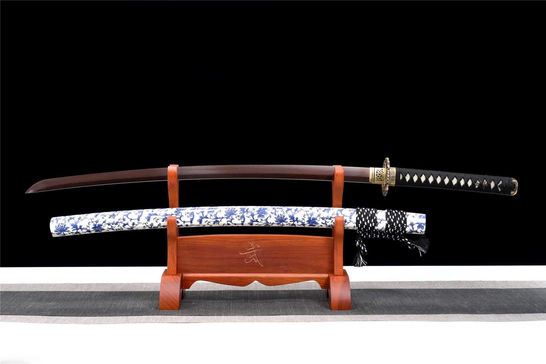 Cyan Flower Katana