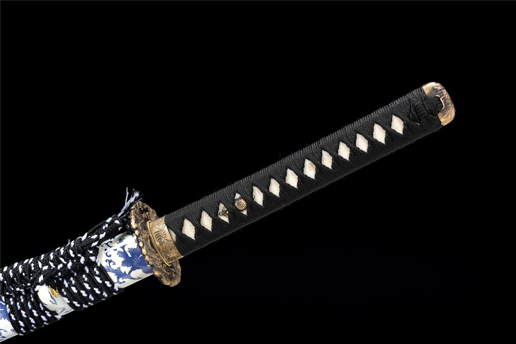 Cyan Flower Katana