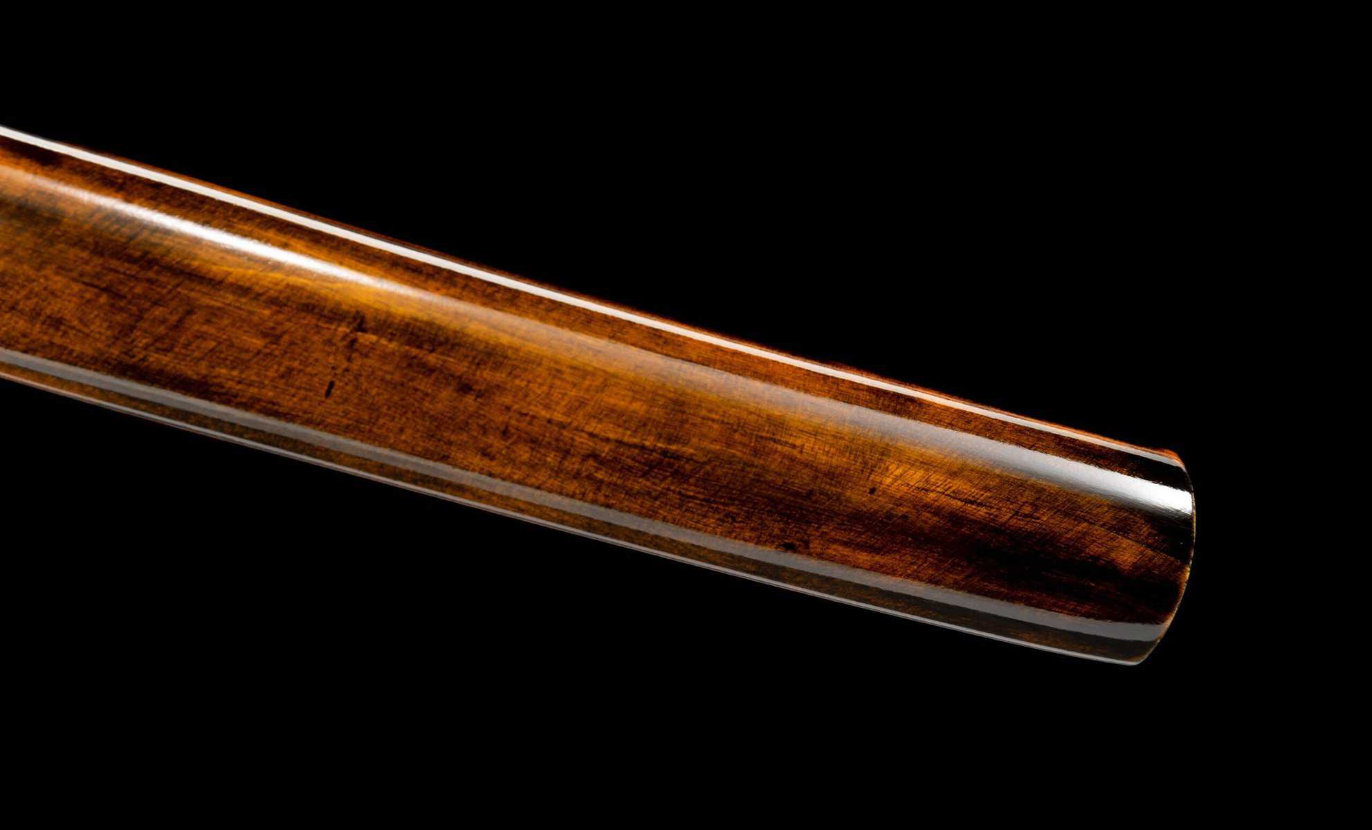 Black Blade Katana, Waves Tsuba