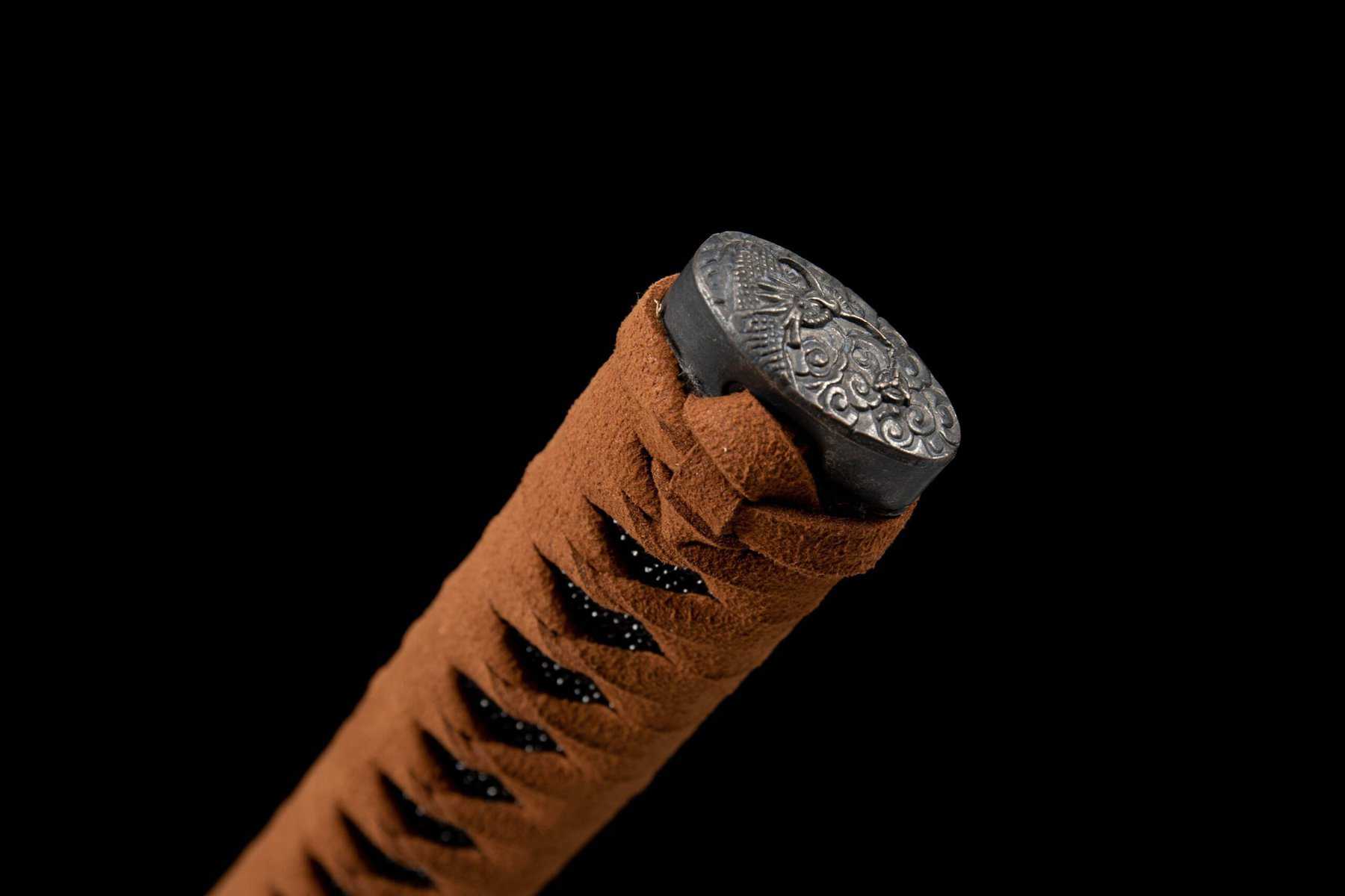 Black Blade Katana, Waves Tsuba