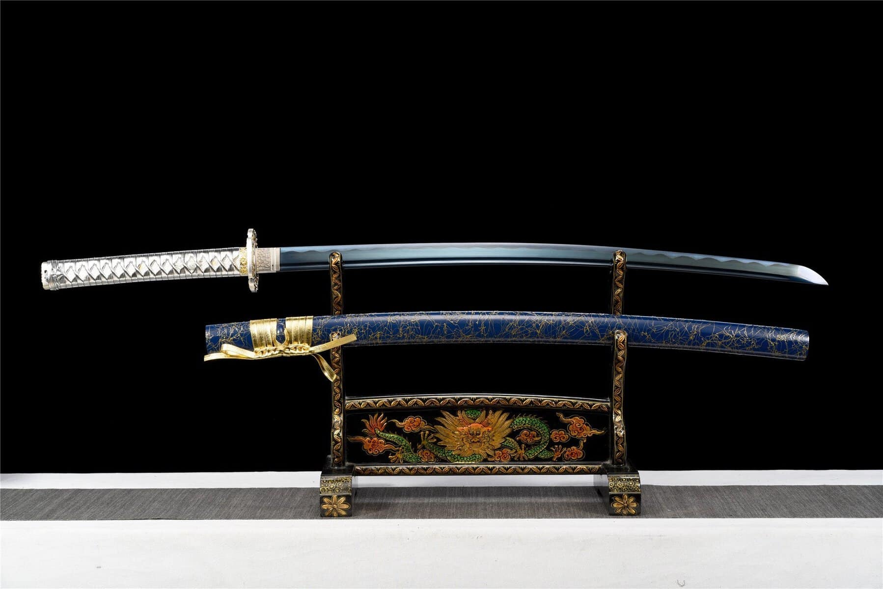 Blue Katana Sword