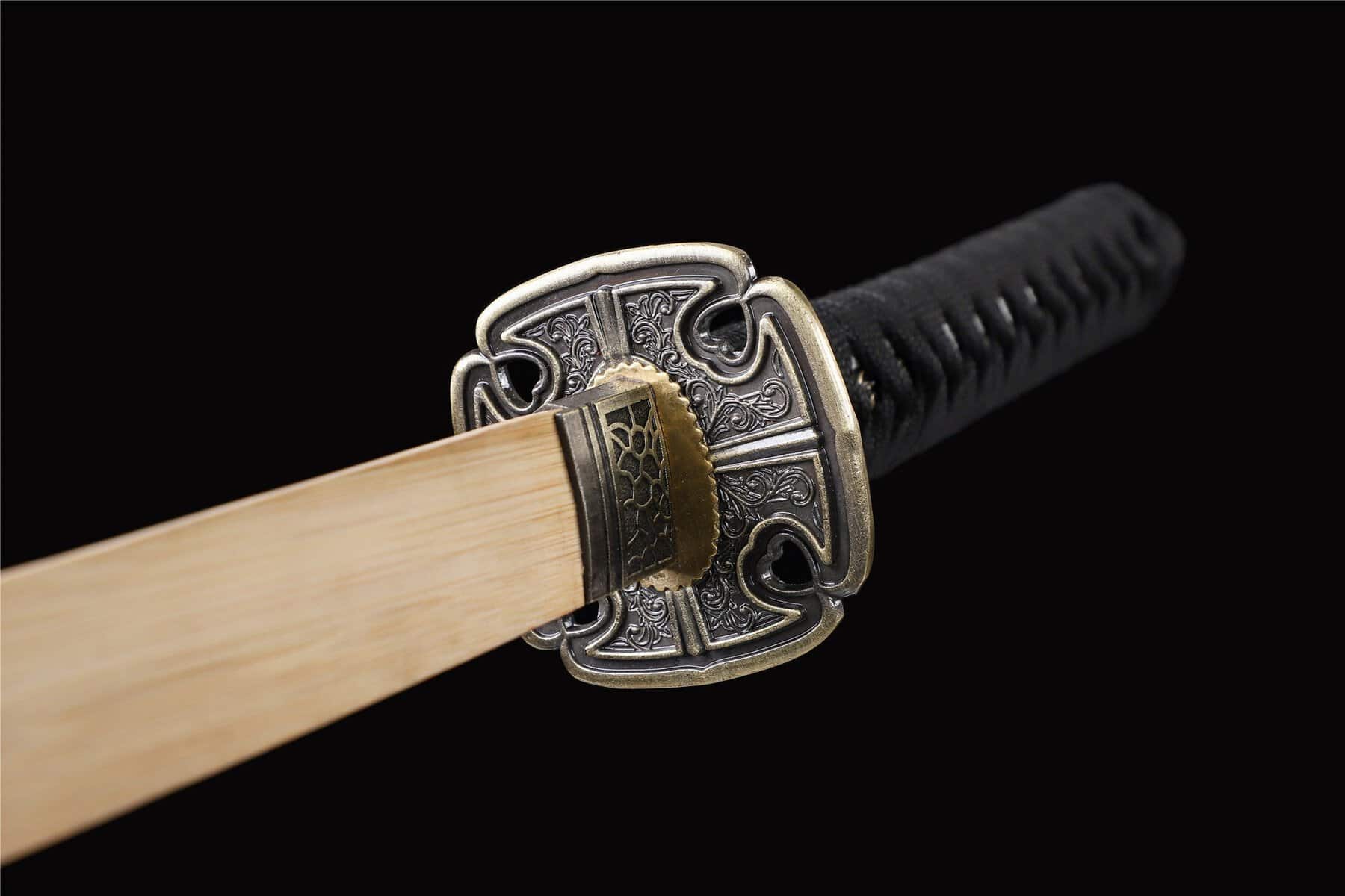 Dark Devil Wooden Katana