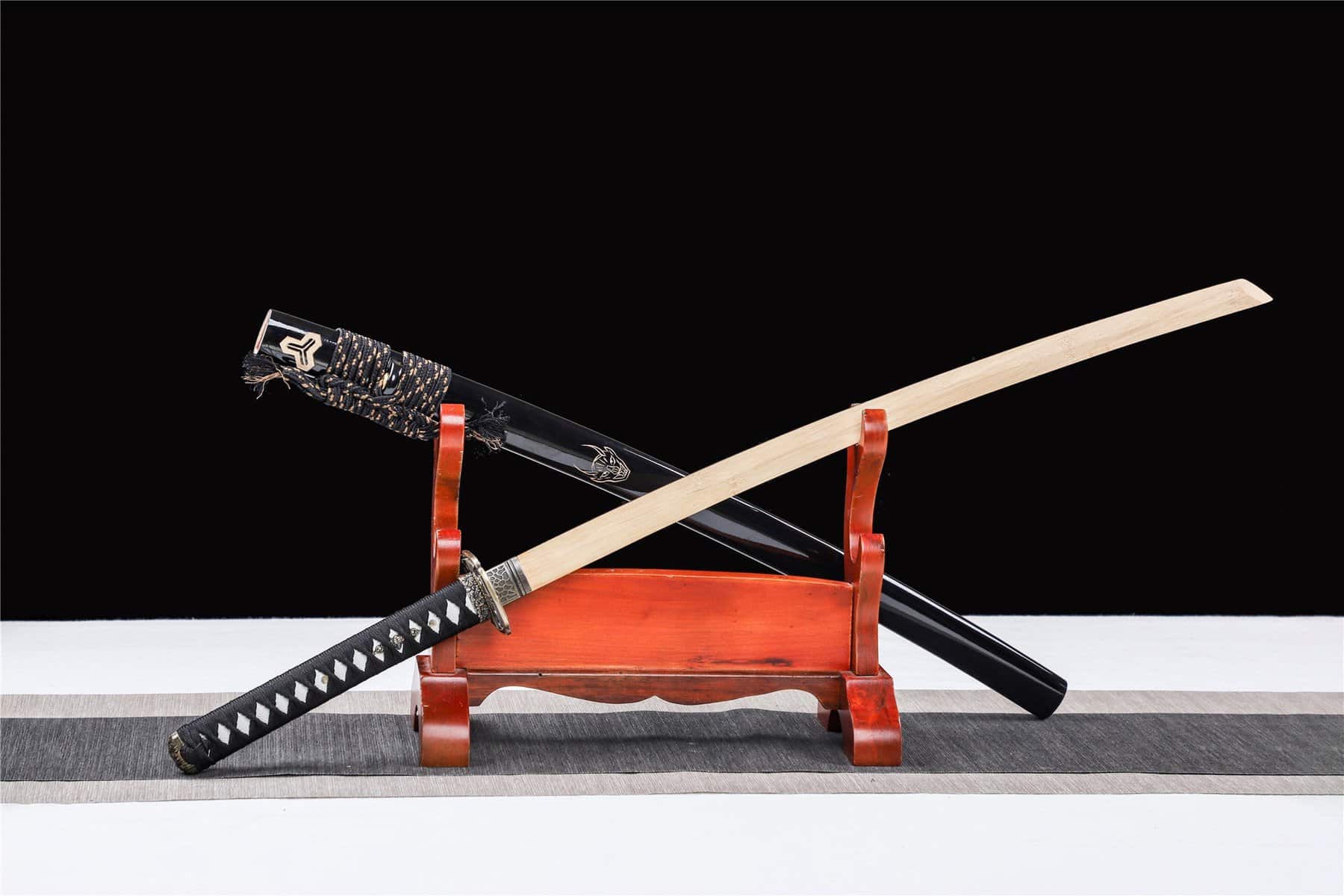 Dark Devil Wooden Katana