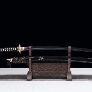 Purple Blade Black Demon Katana