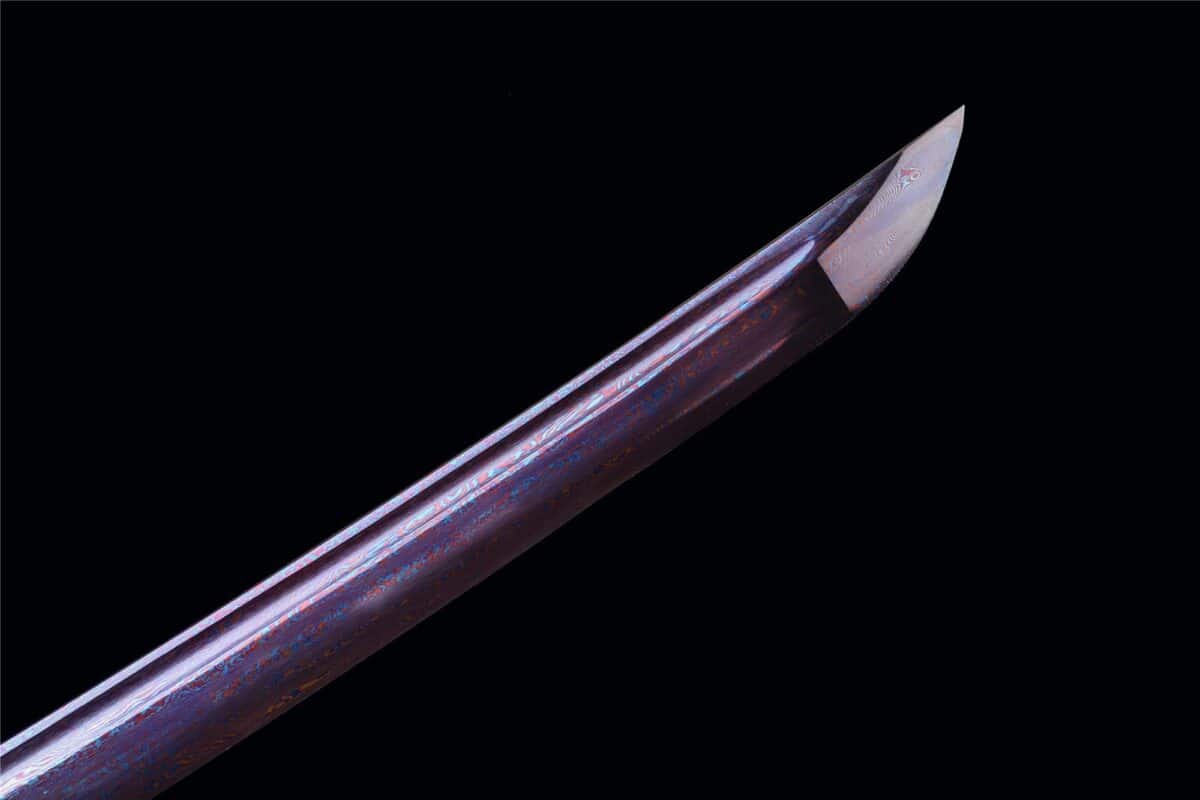 Purple Blade Black Demon Katana