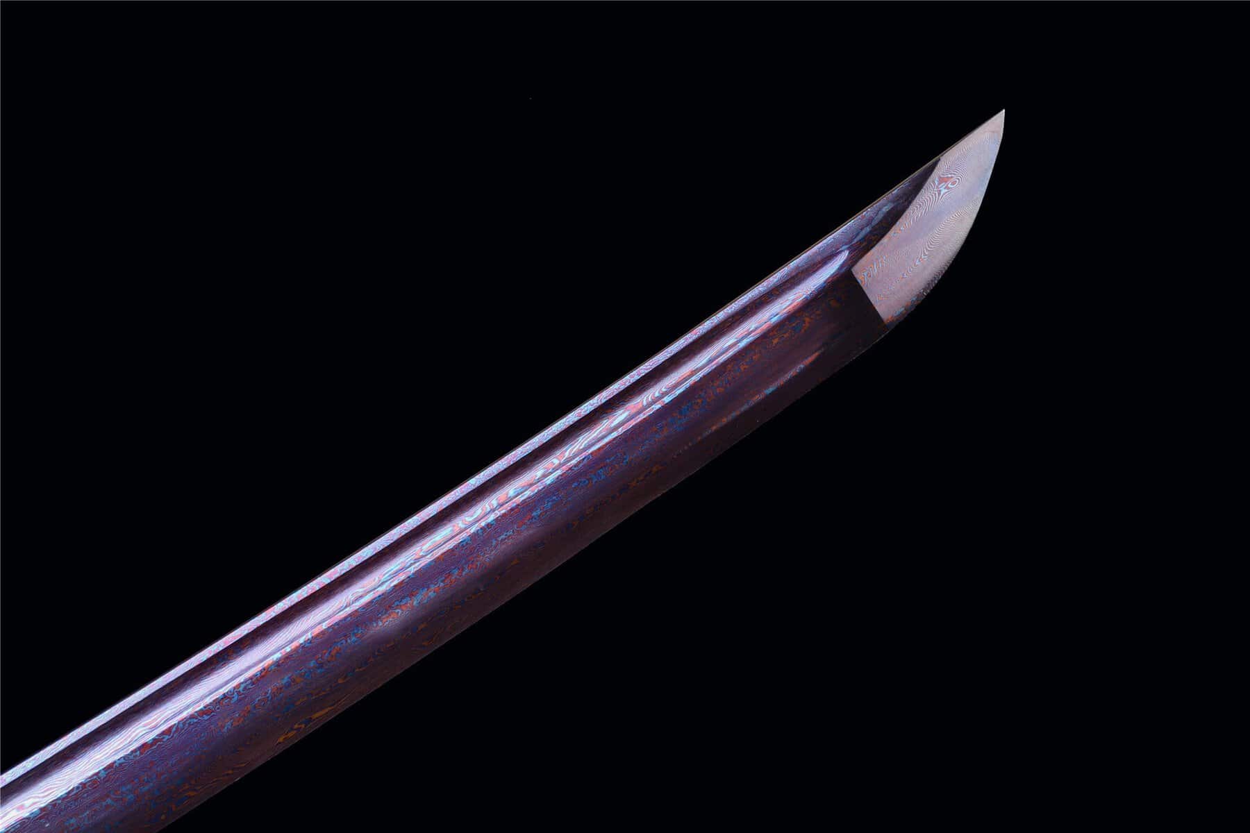 Purple Blade Black Demon Katana