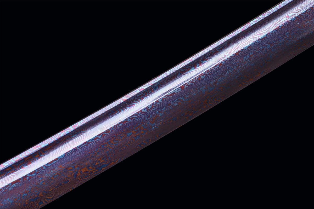 Purple Blade Black Demon Katana
