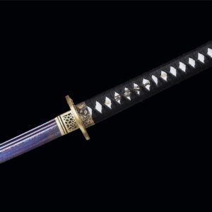 Purple Blade Black Demon Katana