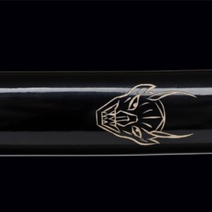 Purple Blade Black Demon Katana