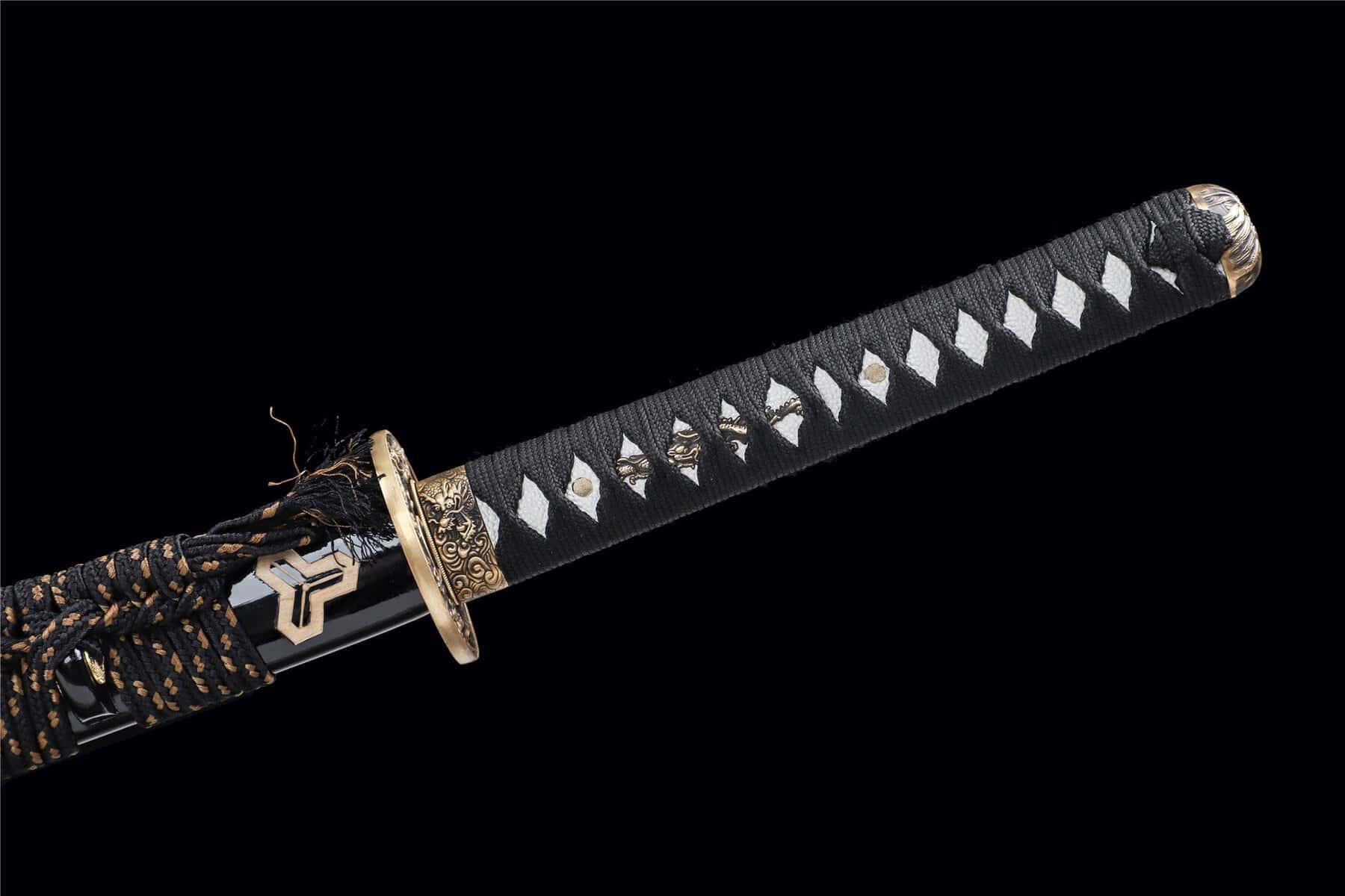 Purple Blade Black Demon Katana