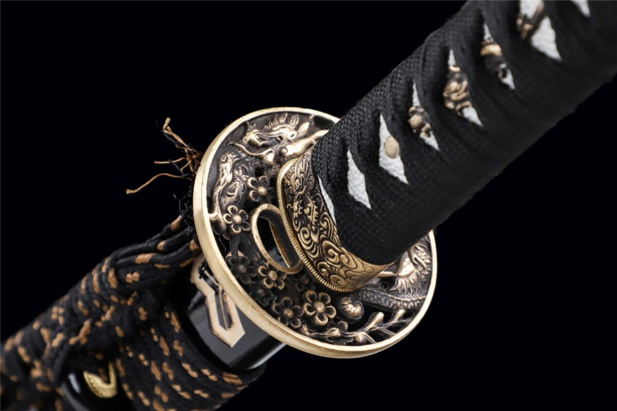 Purple Blade Black Demon Katana