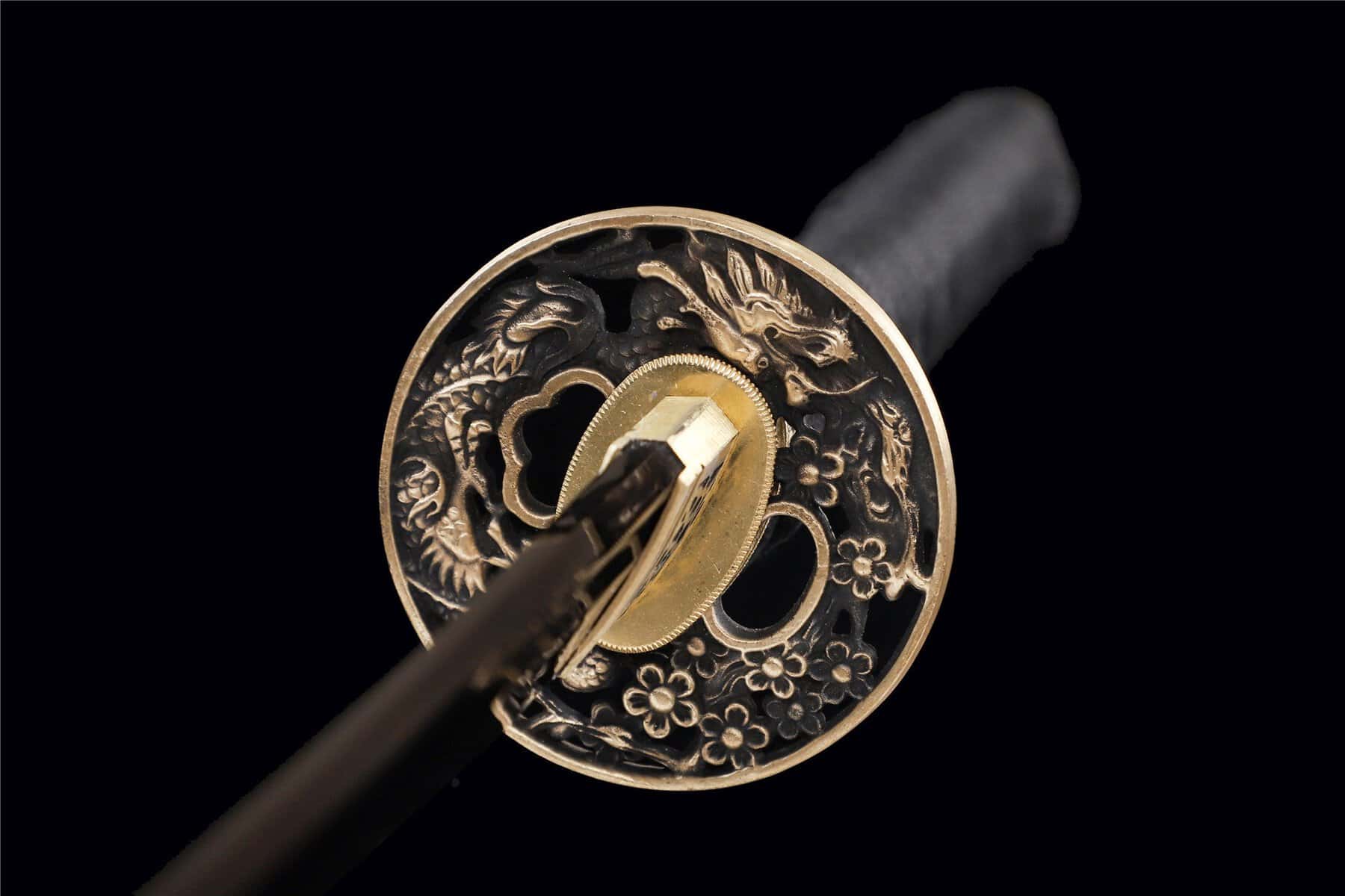 Purple Blade Black Demon Katana