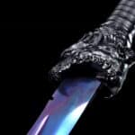 Blue Sword Dragon Chinese Sword