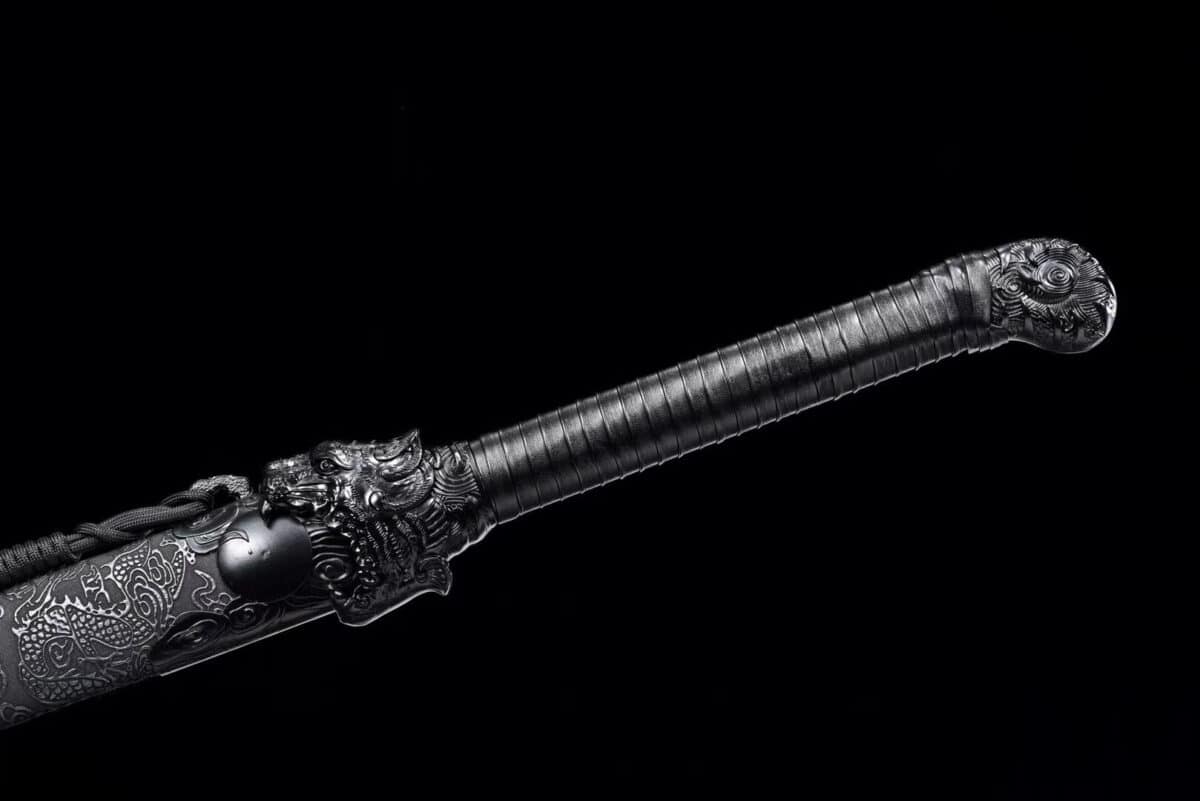 Blue Sword Dragon Chinese Sword