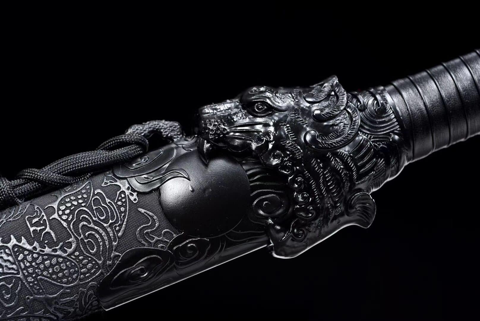 Blue Sword Dragon Chinese Sword