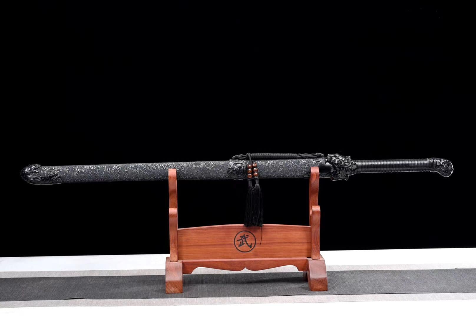 Blue Sword Dragon Chinese Sword