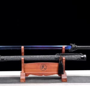 Blue Sword Dragon Chinese Sword