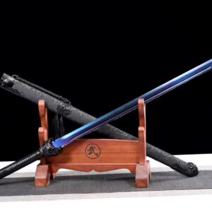 Blue Sword Dragon Chinese Sword