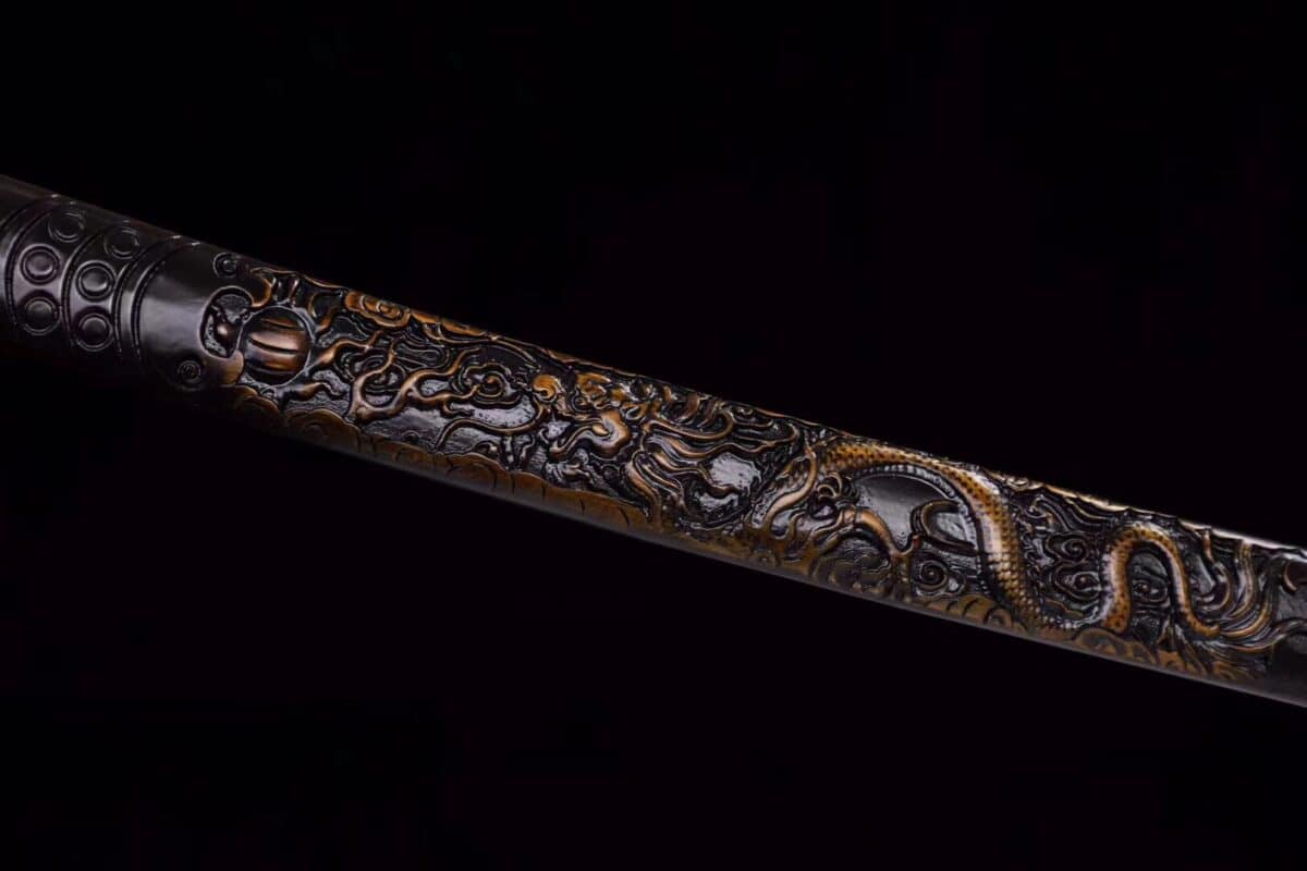 Brown Phoenix Katana