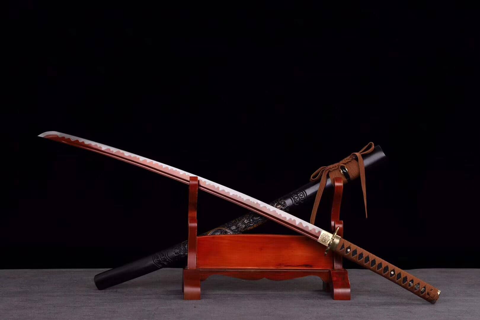 Brown Phoenix Katana