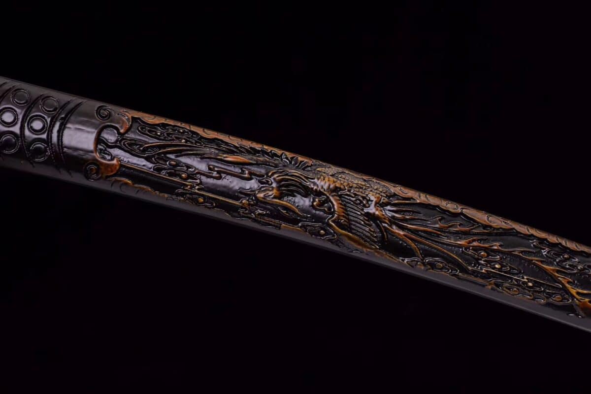 Brown Phoenix Katana