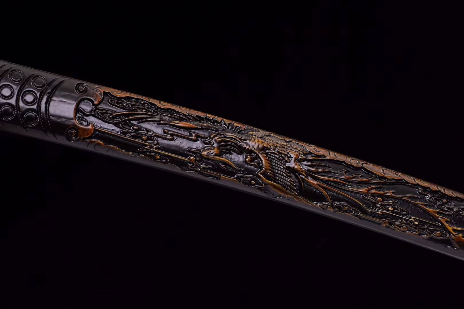 Brown Phoenix Katana