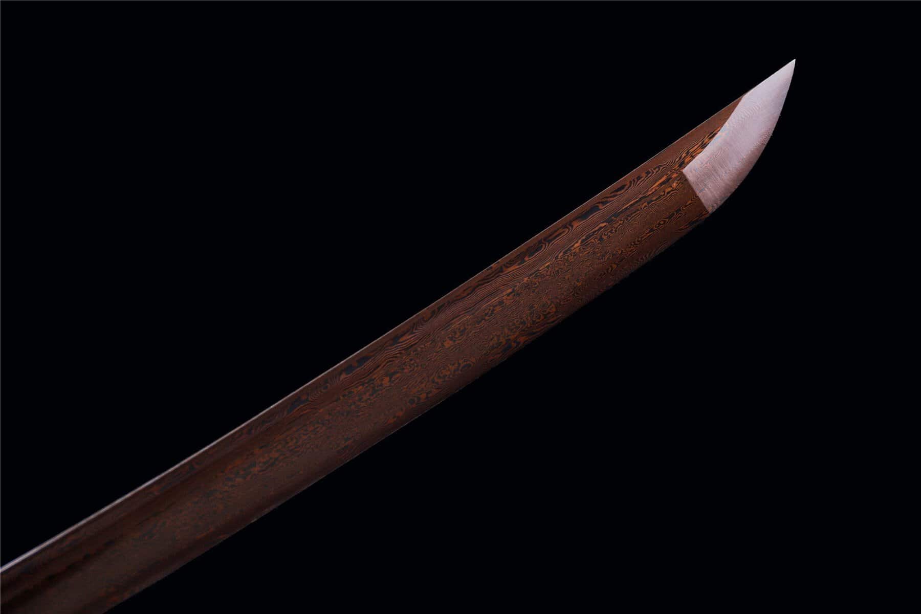 Copper Steel Dragon Katana