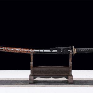 Copper Steel Dragon Katana