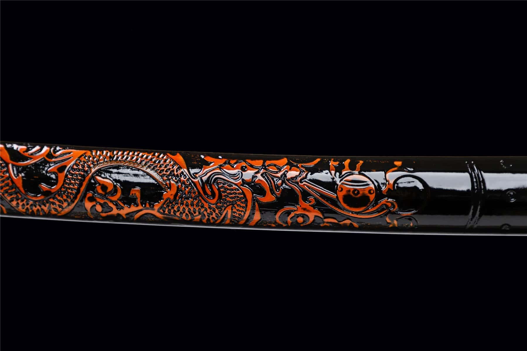 Copper Steel Dragon Katana