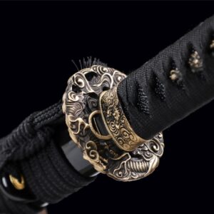Copper Steel Dragon Katana