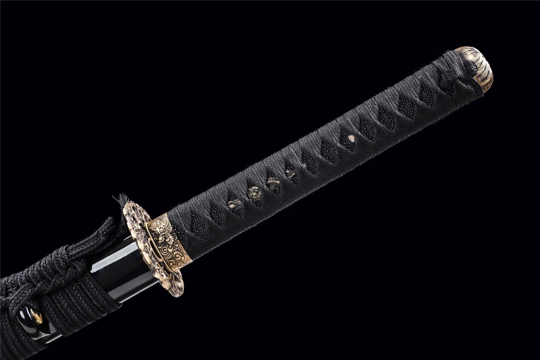 Copper Steel Dragon Katana