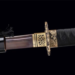 Copper Steel Dragon Katana