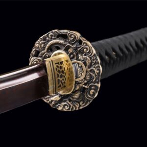 Copper Steel Dragon Katana