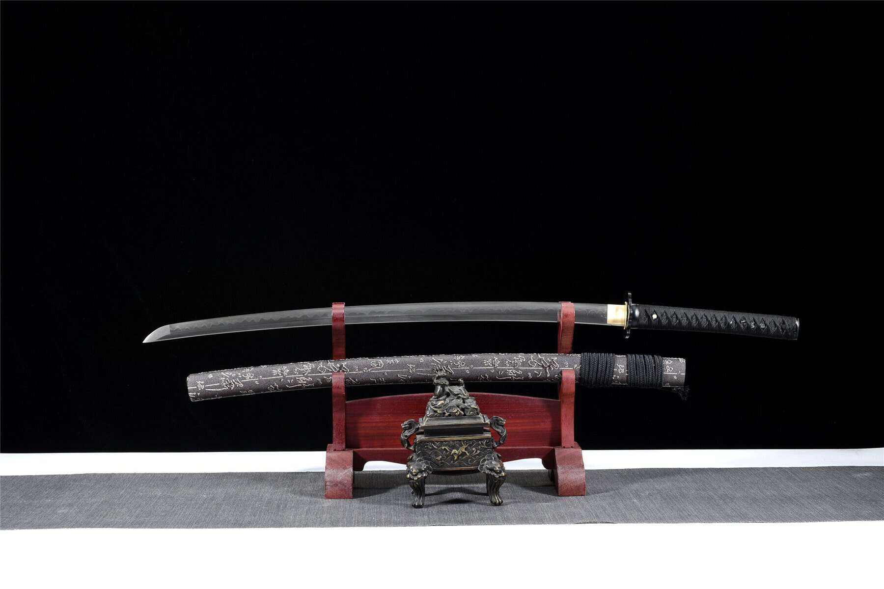 Grey Samurai Katana